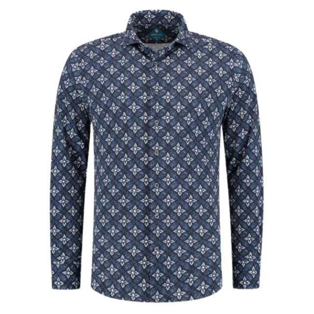 District Indigo Lange mouw overhemden 7.42.025.782 7.42.025.782 large