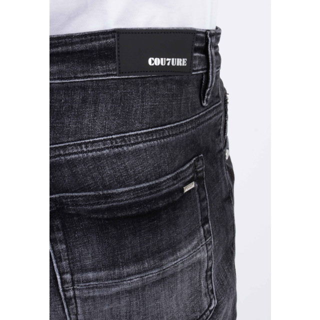 Cou7ure Essentials Bronx brooklyn korte jeans broek Essentials Cou7ure Bronx Brooklyn Korte Jeans Broek Zwart large