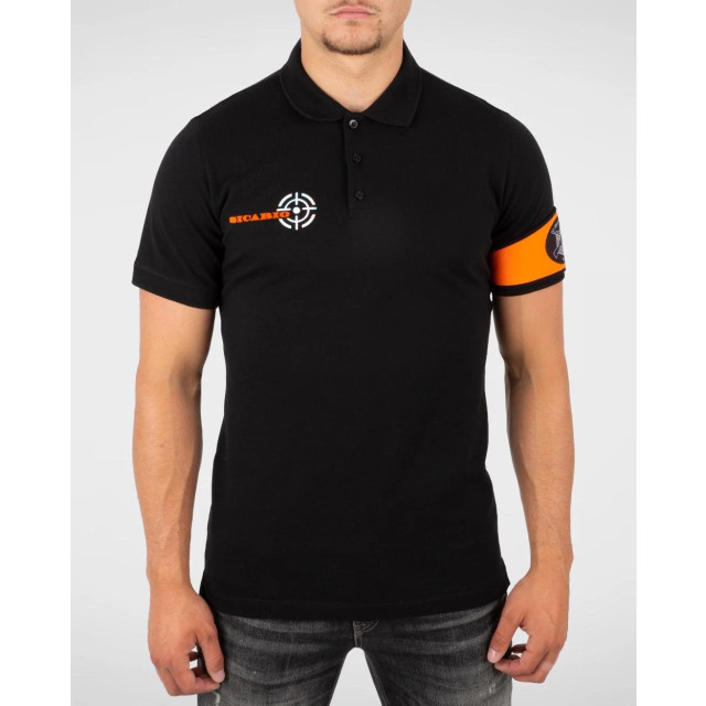 Hector Balle Sicario polo Hector Balle Sicario Zwart Polo large