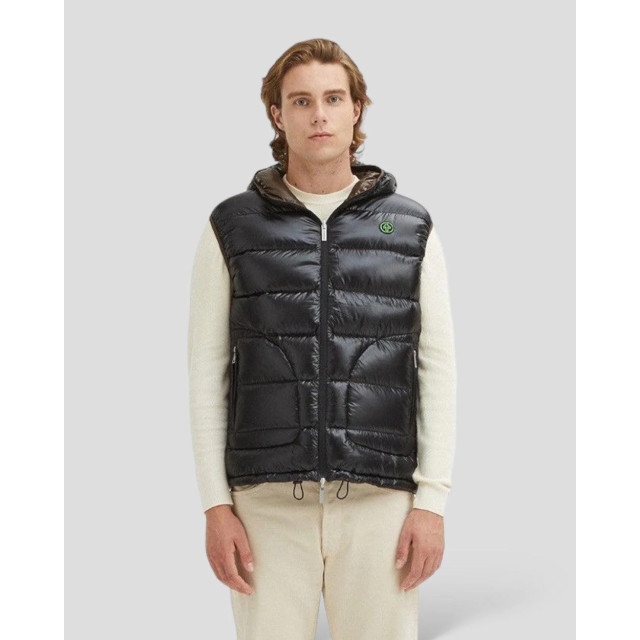 Centogrammi / zwart omkeerbare bodywarmer heren Centogrammi Bruin / Zwart Omkeerbare Bodywarmer Heren large