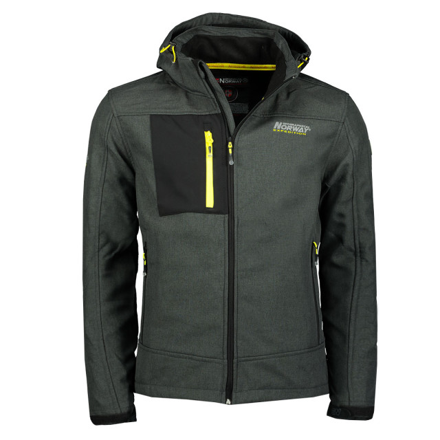 Geographical Norway Softshell jacket torefact WW2444H-GN-BLK-L large