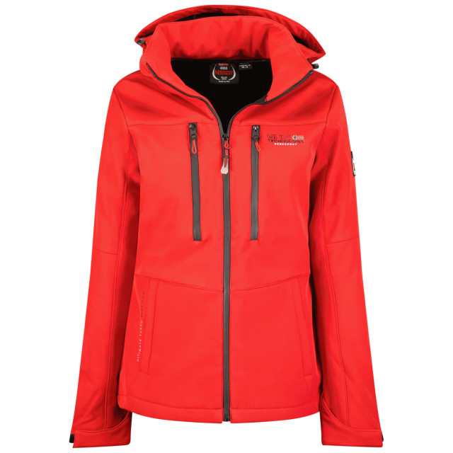 Geographical Norway Softshell jacket timmex WW2465F-GN-RED-XL large