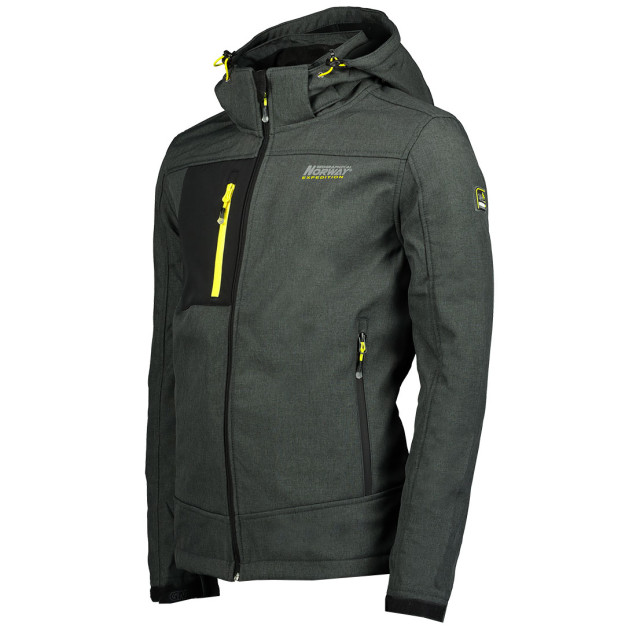 Geographical Norway Softshell jacket torefact WW2444H-GN-BLK-L large