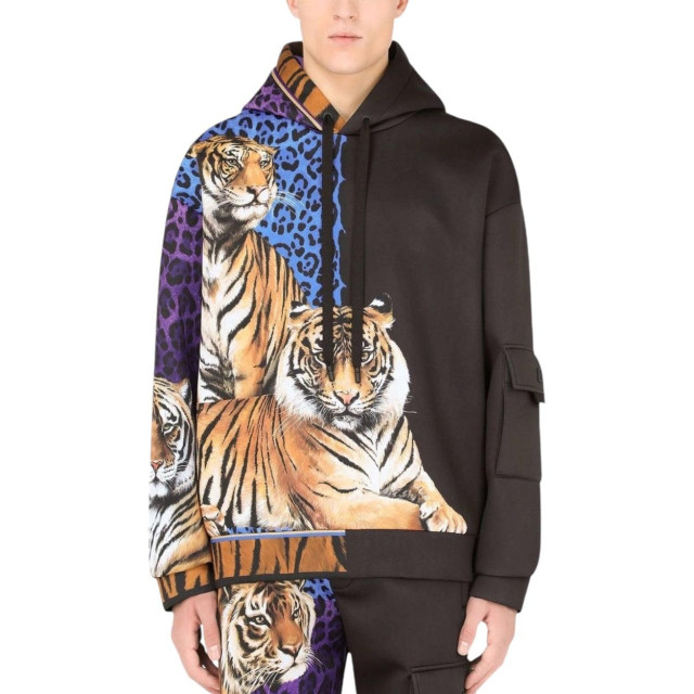 Dolce and Gabbana Tijger print hoodie Dolce & Gabbana Tijger Print Hoodie large