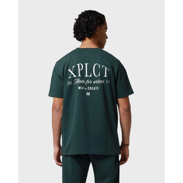 XPLCT Studios Carbon t-shirt groen XPLCT Studios Carbon T-shirt Groen large