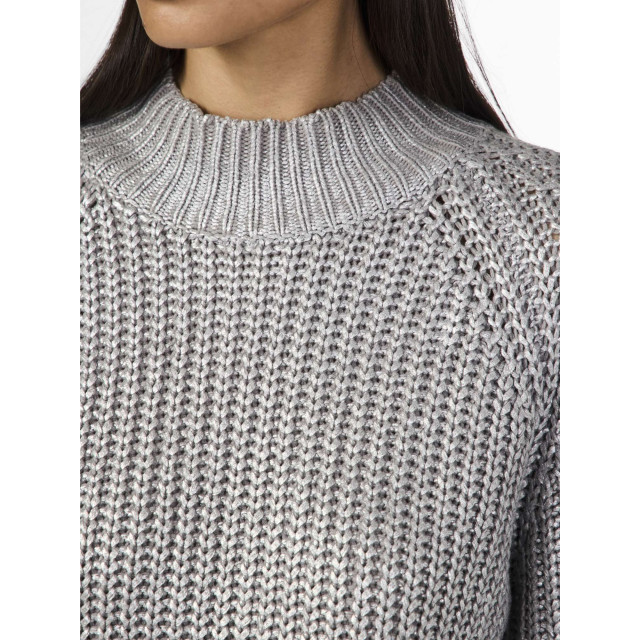 Y.A.S Yasmarissi ls knit pullover alloy/silver 26036383-300435001 large