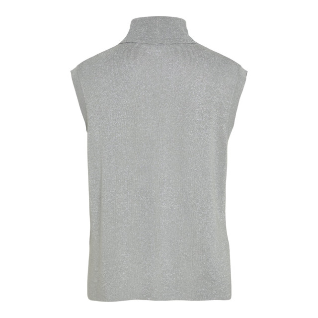 Vila Vixandra highneck sl glitter knit zilverkleurig 4349.97.0003 large Vila Vixandra highneck sl glitter knit zilverkleurig 4349.97.0003 large