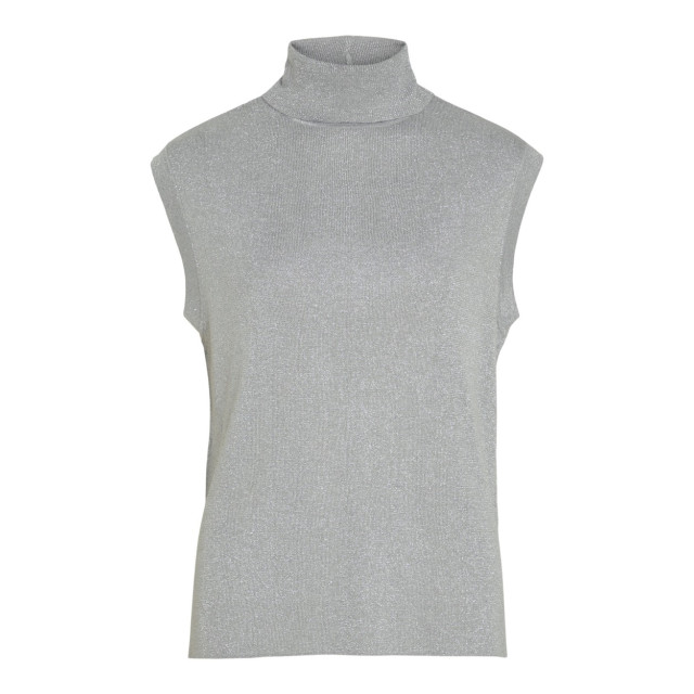 Vila Vixandra highneck sl glitter knit zilverkleurig 4349.97.0003 large Vila Vixandra highneck sl glitter knit zilverkleurig 4349.97.0003 large