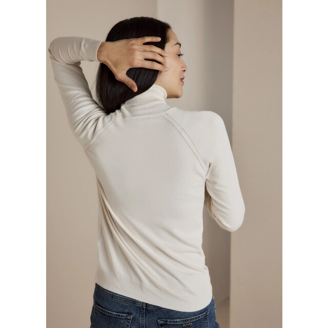 Summum Paris-7890 122 sweater turtle neck basic knit (7s5529) ivory Paris-7890 122 large