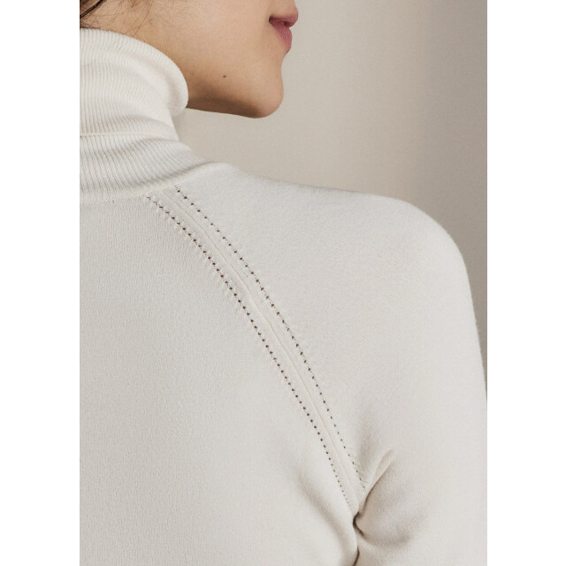 Summum Paris-7890 122 sweater turtle neck basic knit (7s5529) ivory Paris-7890 122 large