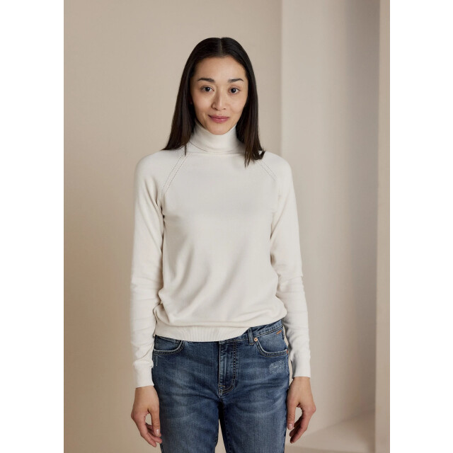 Summum Paris-7890 122 sweater turtle neck basic knit (7s5529) ivory Paris-7890 122 large