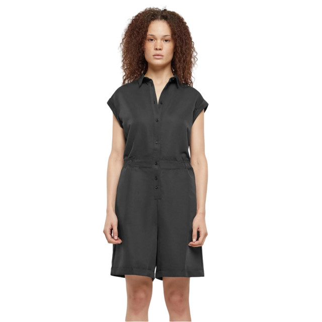 Urban Classics Dames twill jumpsuit UTTN983_black large