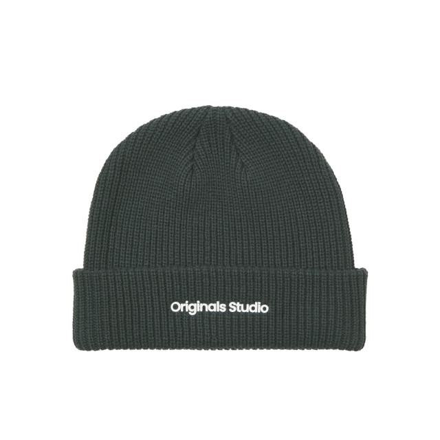 Jack & Jones Heren muts jacvesterbro beanie forest river 12261001 large Jack & Jones Heren muts jacvesterbro beanie forest river 12261001 large