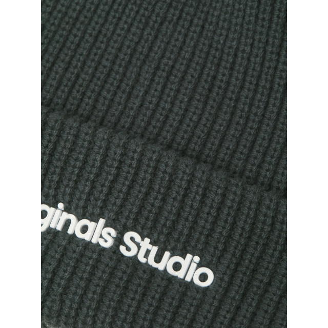 Jack & Jones Heren muts jacvesterbro beanie forest river 12261001 large Jack & Jones Heren muts jacvesterbro beanie forest river 12261001 large