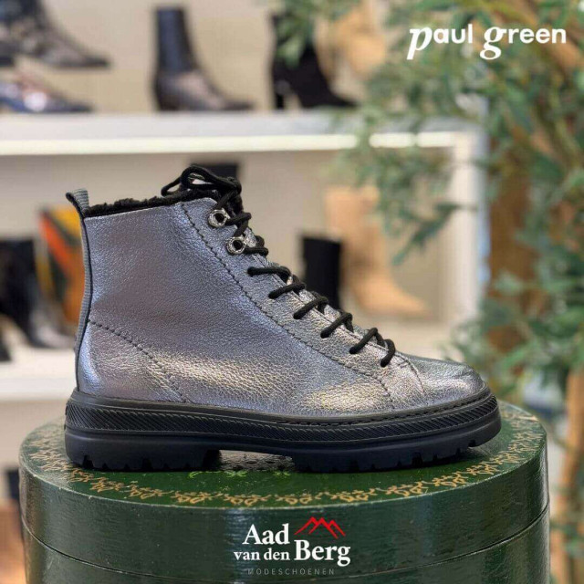 Paul Green 5287 Enkellaarzen Zilver 5287 large