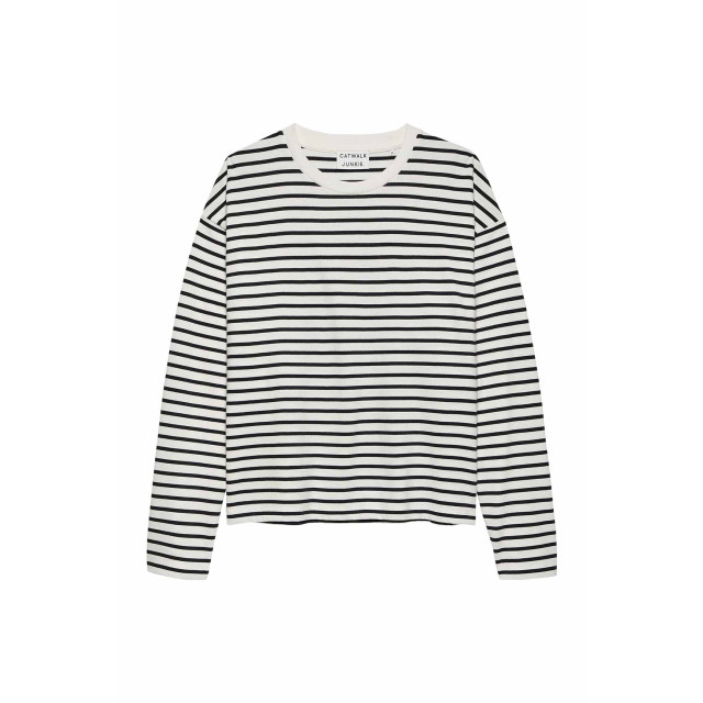 Catwalk Junkie 2402040601 relaxed stripe long sleeve 2402040601 Stripe longsleeve large