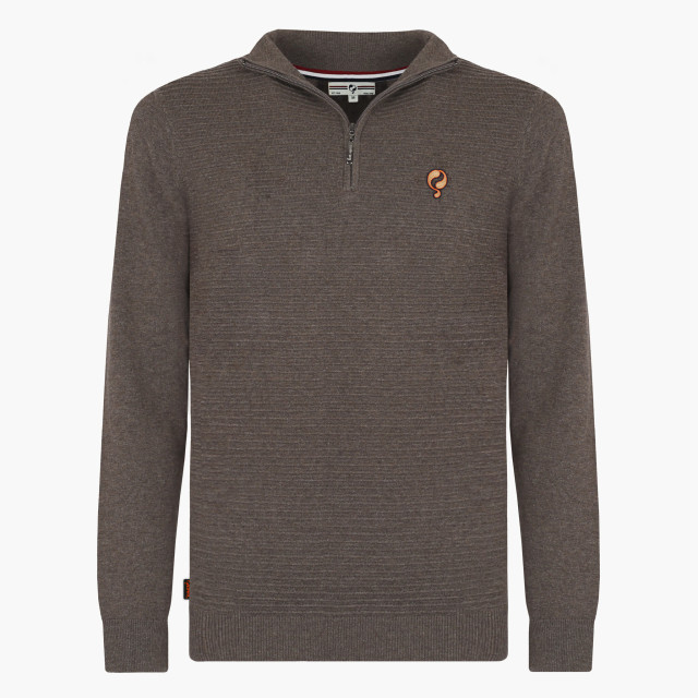 Q1905 Trui woudrichem donker melange QM2344910-839-1 large