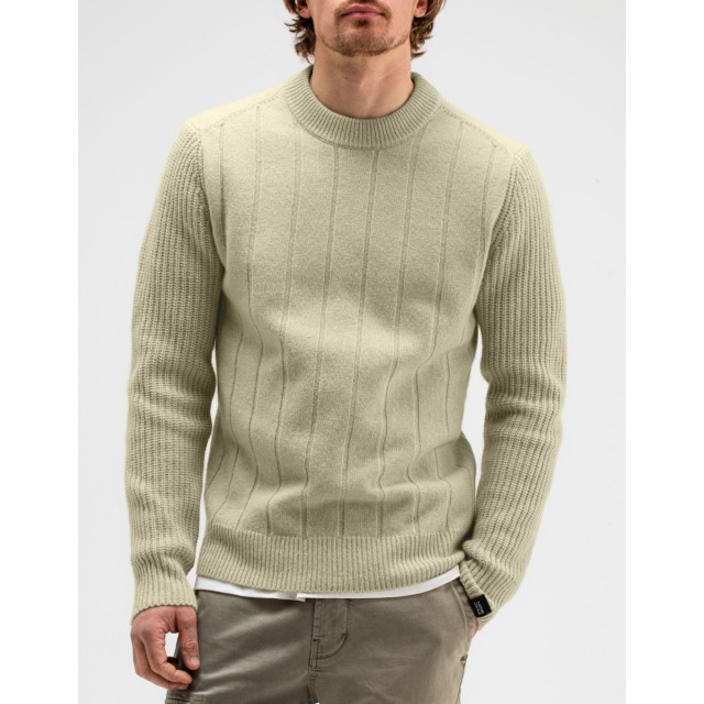 Butcher of Blue Tenzing fab mix crew truien m2426017 M2426017 large