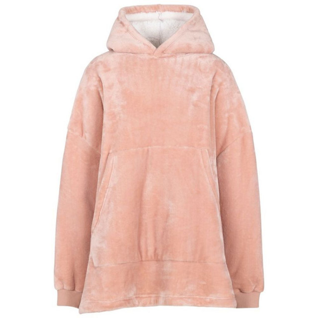 Trespass Uniseks volwassen knusse oversized hoodie deken UTTP6208_mistyrose large