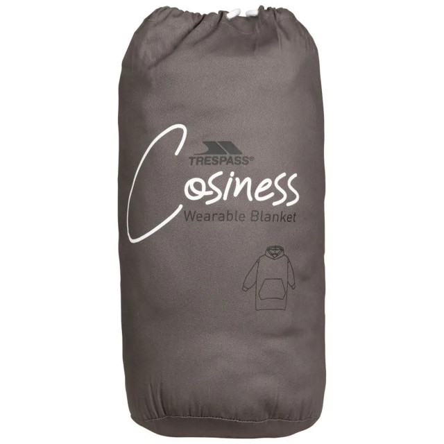 Trespass Uniseks volwassen knusse oversized hoodie deken UTTP6208_stormgrey large