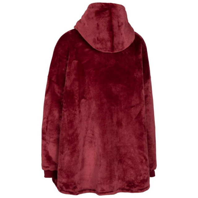 Trespass Uniseks volwassen knusse oversized hoodie deken UTTP6208_darkcherry large