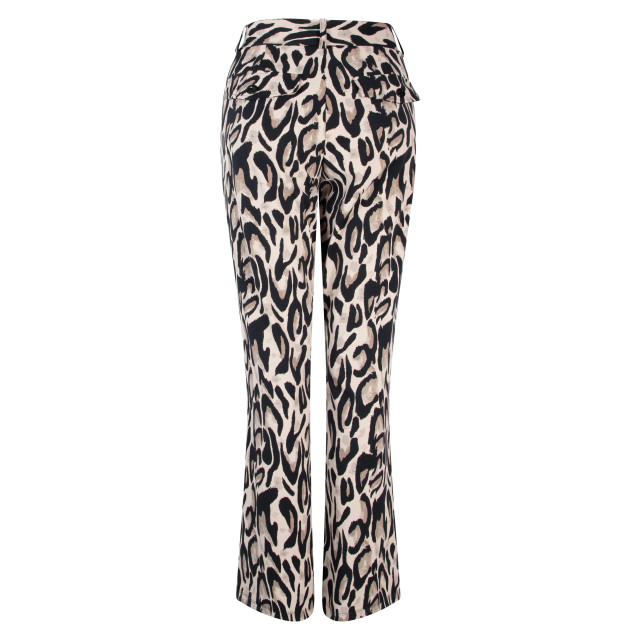 Zoso Travel broek priscilla greige black 245priscilla large