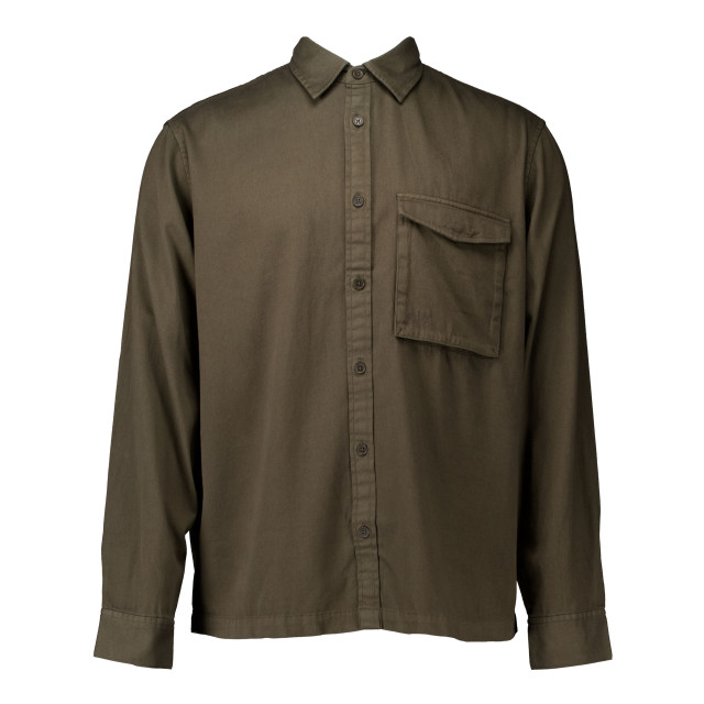 Armani Exchange Man woven shirt lange mouw overhemden 6dzc07 zn5ez 6DZC07 ZN5EZ large