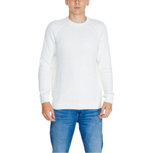 Calvin Klein Trui Calvin Klein Jeans Wit Blanc Trui large