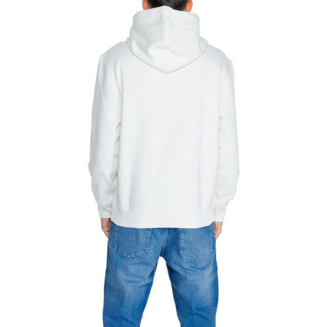 Calvin Klein Hoodie Calvin Klein Jeans Wit Regular Fit Hoodie large