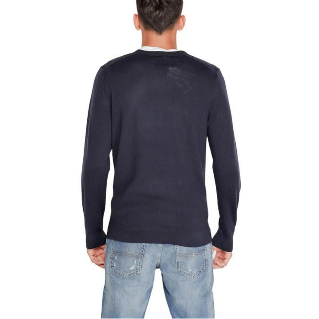 Calvin Klein Trui Calvin Klein Merino Crewneck Trui In Blauw large