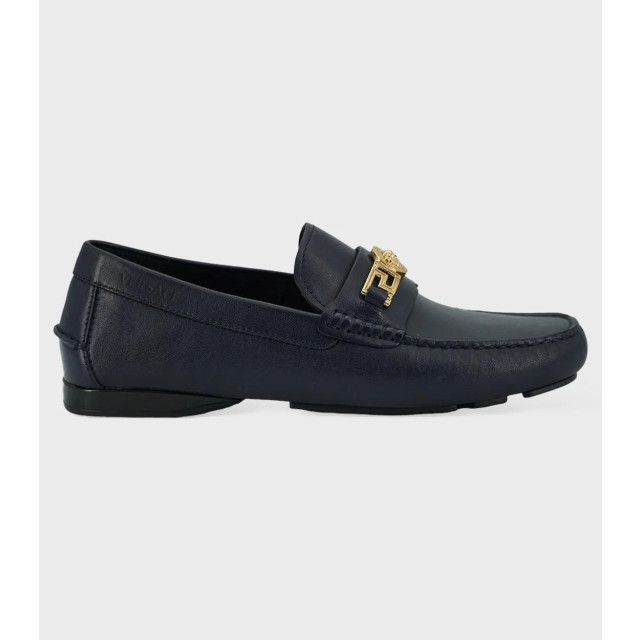 Versace Kalfsleren loafers Versace Kalfsleren Loafers Blauw large