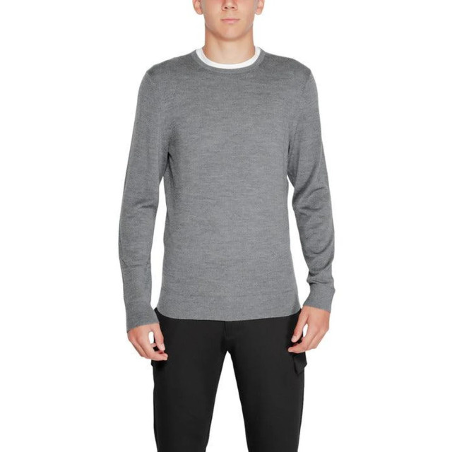 Calvin Klein Trui Calvin Klein Grijze Crewneck Trui large