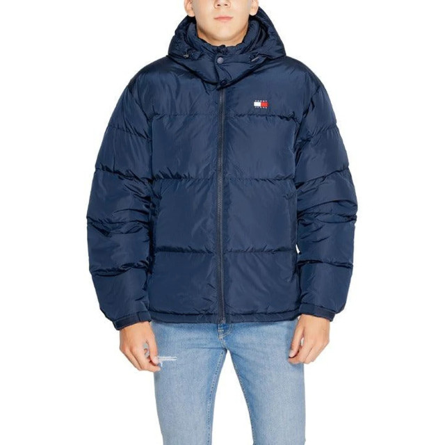 Tommy Hilfiger Jas Tommy Hilfiger Blauwe Alaska Puffer Jas large