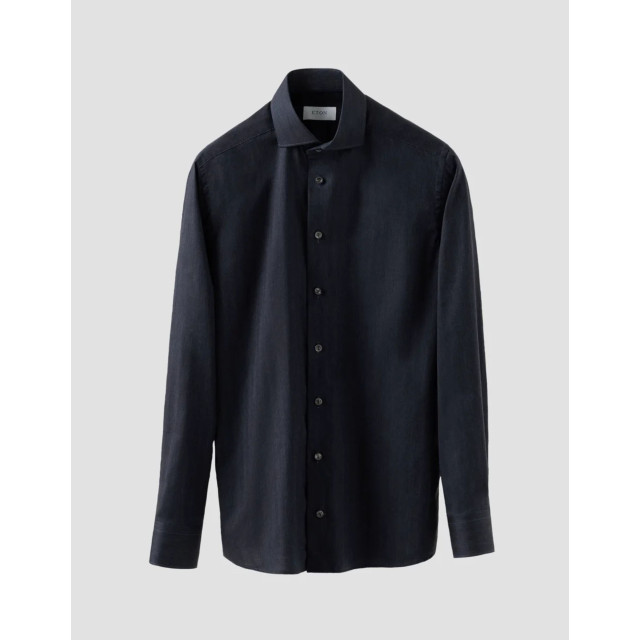 Eton Herringbone wrinkle free flannel shirt lange mouw overhemden 100012184 100012184 large