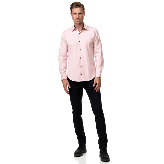 Rusty Neal Overhemd slim fit 44-rosa-5XL large