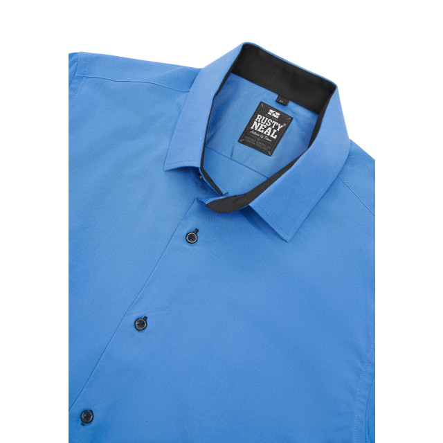 Rusty Neal Overhemd slim fit 44-blau-6XL large
