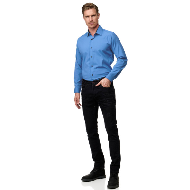 Rusty Neal Overhemd slim fit 44-blau-6XL large