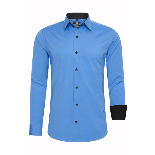 Rusty Neal Overhemd slim fit 44-blau-6XL large