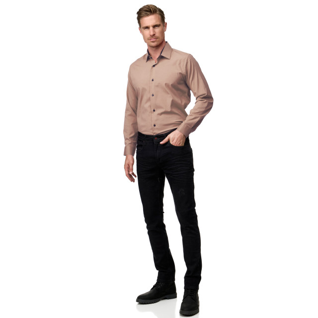 Rusty Neal Overhemd slim fit 44-beige-6XL large