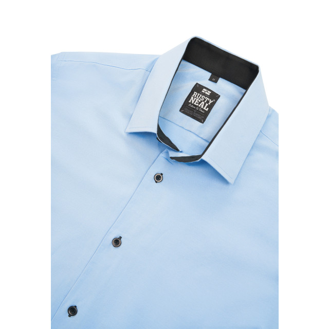 Rusty Neal Overhemd slim fit 44-hellblau-L large