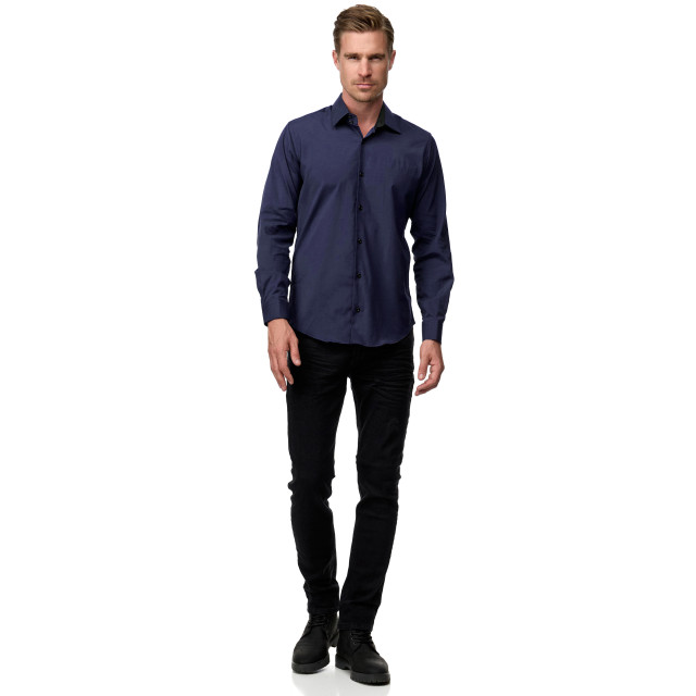 Rusty Neal Overhemd slim fit 44-nvy-6XL large