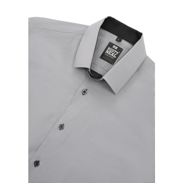 Rusty Neal Overhemd slim fit 44-gry-XL large