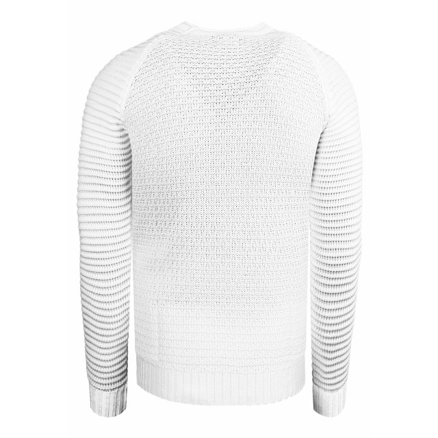 Rusty Neal Ronde hals trui 13318-wht-XL large