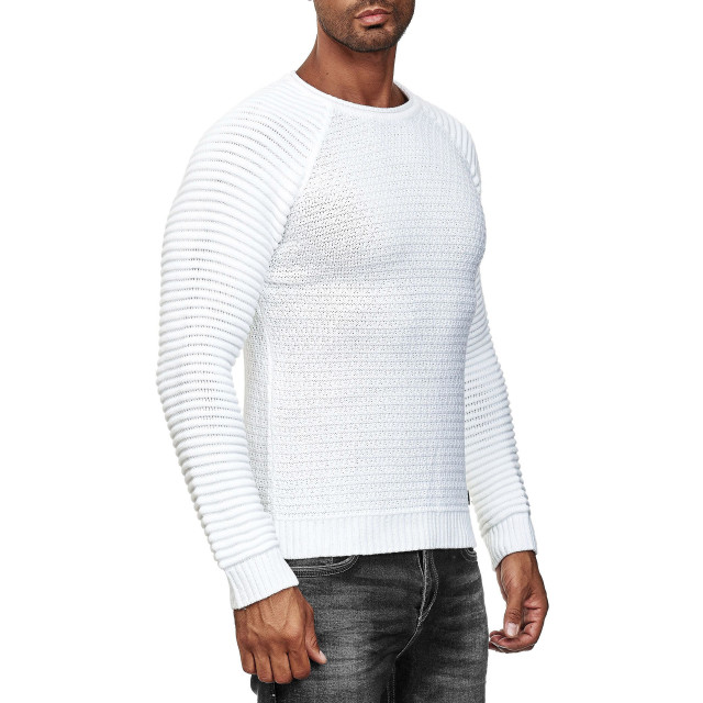 Rusty Neal Ronde hals trui 13318-wht-XL large