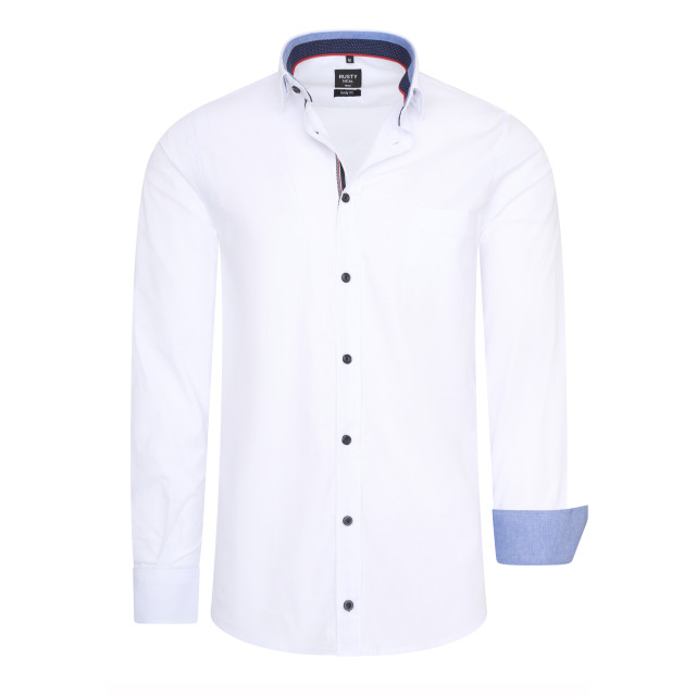 Rusty Neal Overhemd regular fit 11022-wht-M large