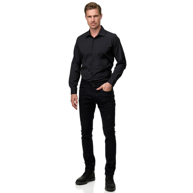 Rusty Neal Overhemd slim fit 55-blk-4XL large