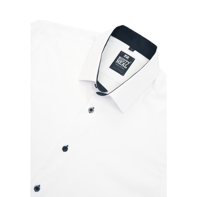 Rusty Neal Overhemd slim fit 44-wht-5XL large