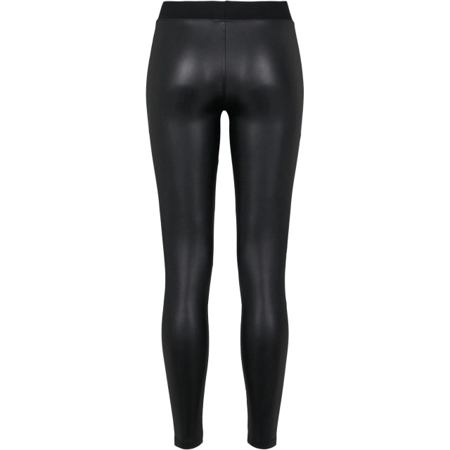 Urban Classics Dames kunstleren technische legging UTTN644_black large