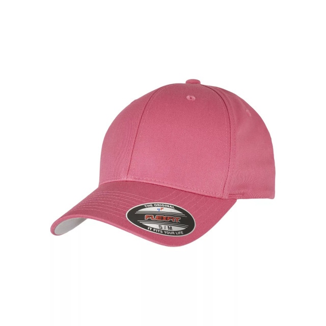 Flexfit Wollig gekamde baseballpet UTTN1488_darkpink large