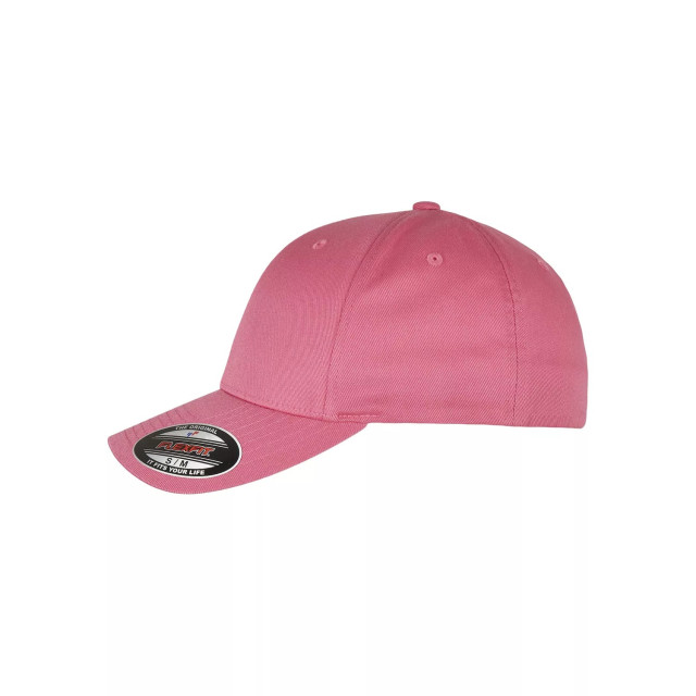 Flexfit Wollig gekamde baseballpet UTTN1488_darkpink large